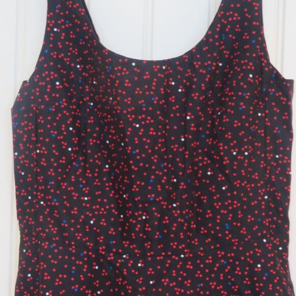 GAP Sleeveless Skater Dress Star Print Size 2 (K474) - Picture 3 of 8